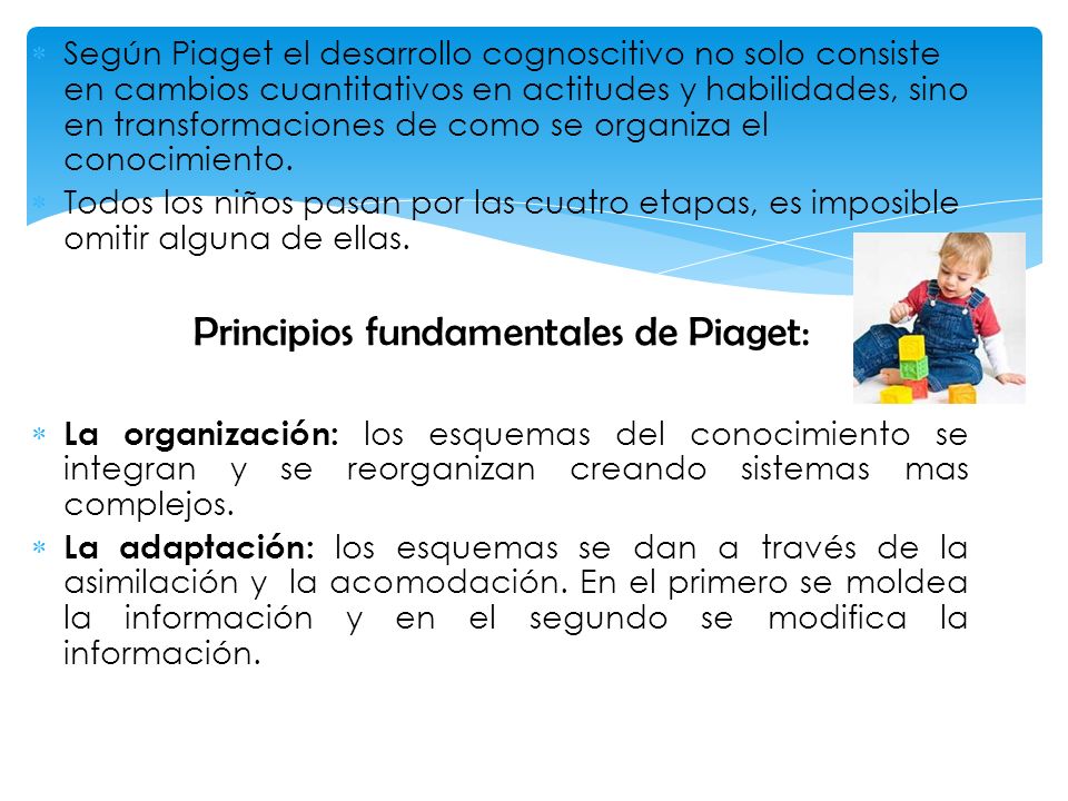 Desarrollo Cognoscitivo Las teor as de Piaget y Vygotsky ppt